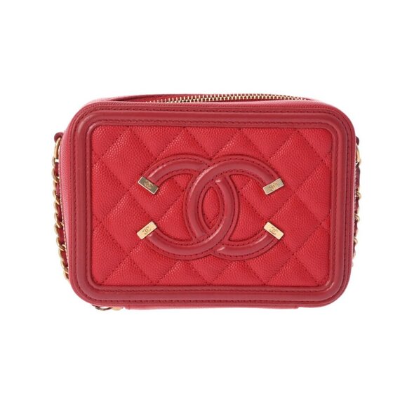 CHANEL Red shoulder bag 800000122589000 - Picture 1 of 10